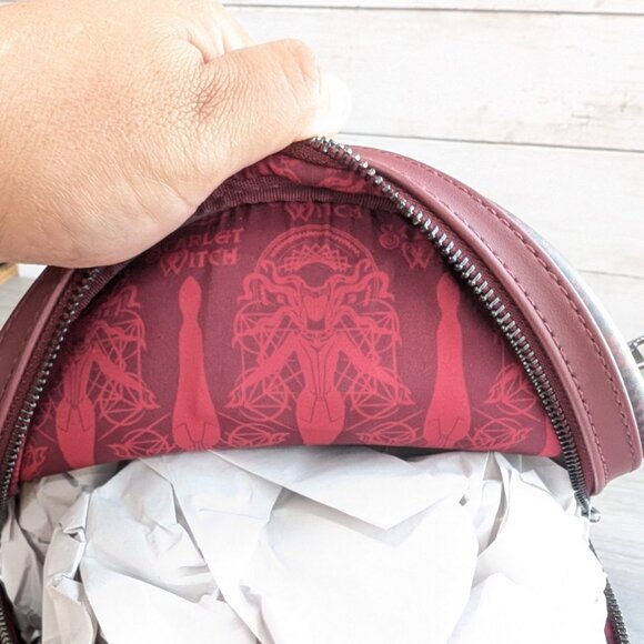 Loungefly Disney Parks Marvel Wandavision Scarlet Witch Mini Backpack - Picture 7 of 7